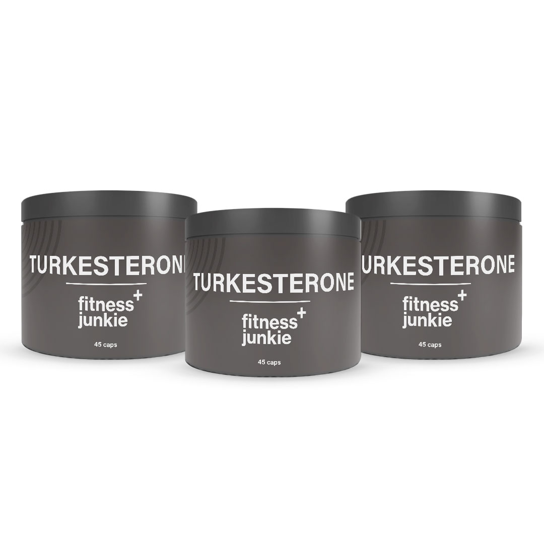 3 x fitnessjunkie Turkesterone 45 caps