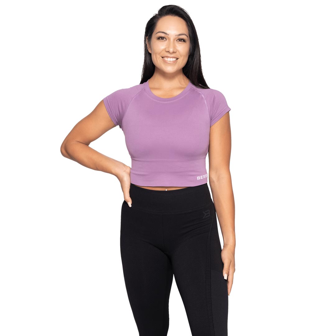 Better Bodies Astoria Seamless Tee Strong Purple