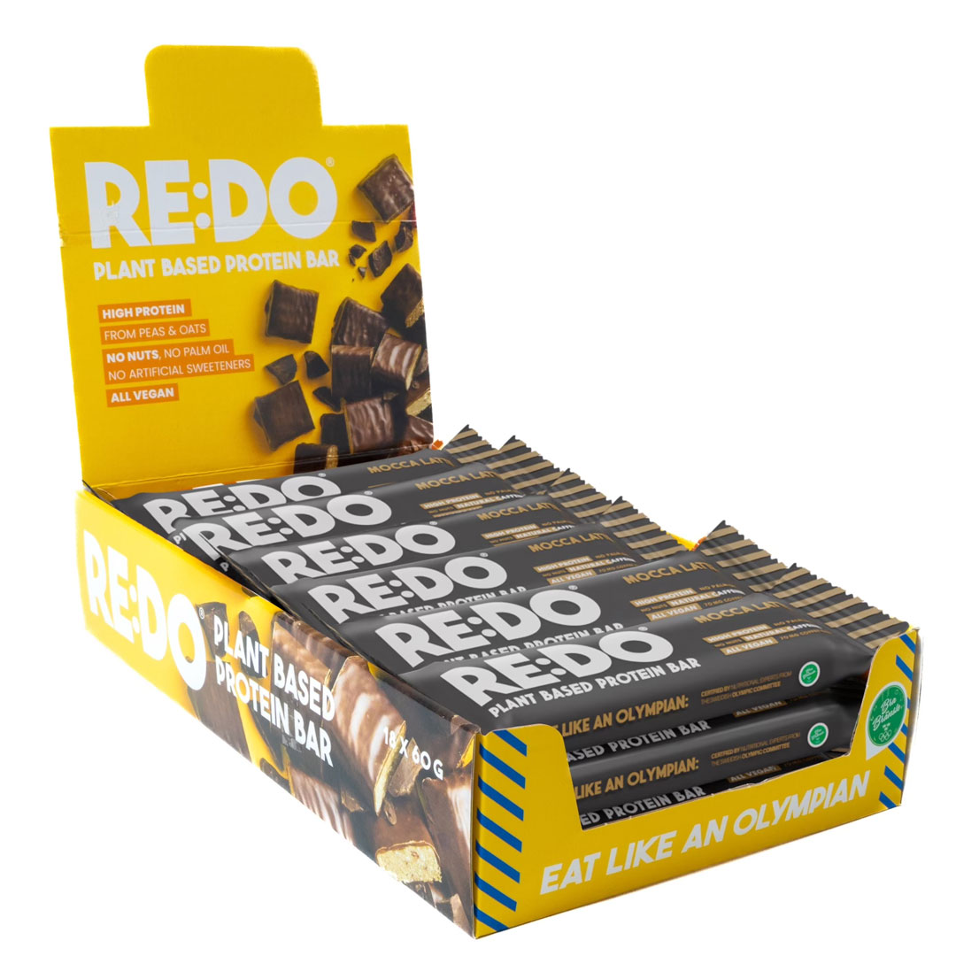 18 x REDO Koffein Bar 60 g