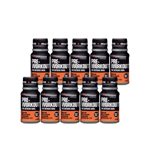 12 X Nutramino +pro Pre-workout Shot