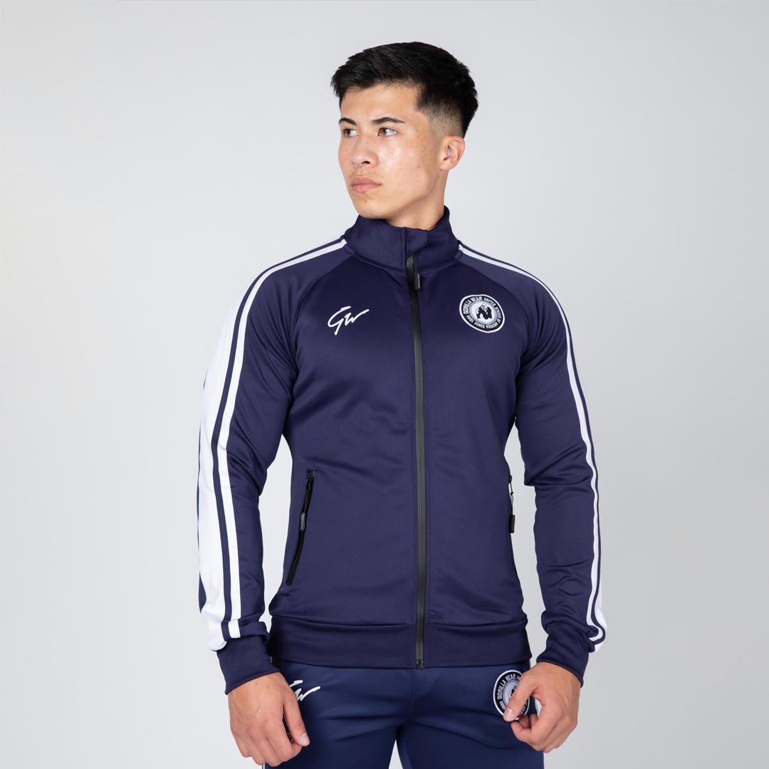 Gorilla Wear Stratford Track Jacket Navy