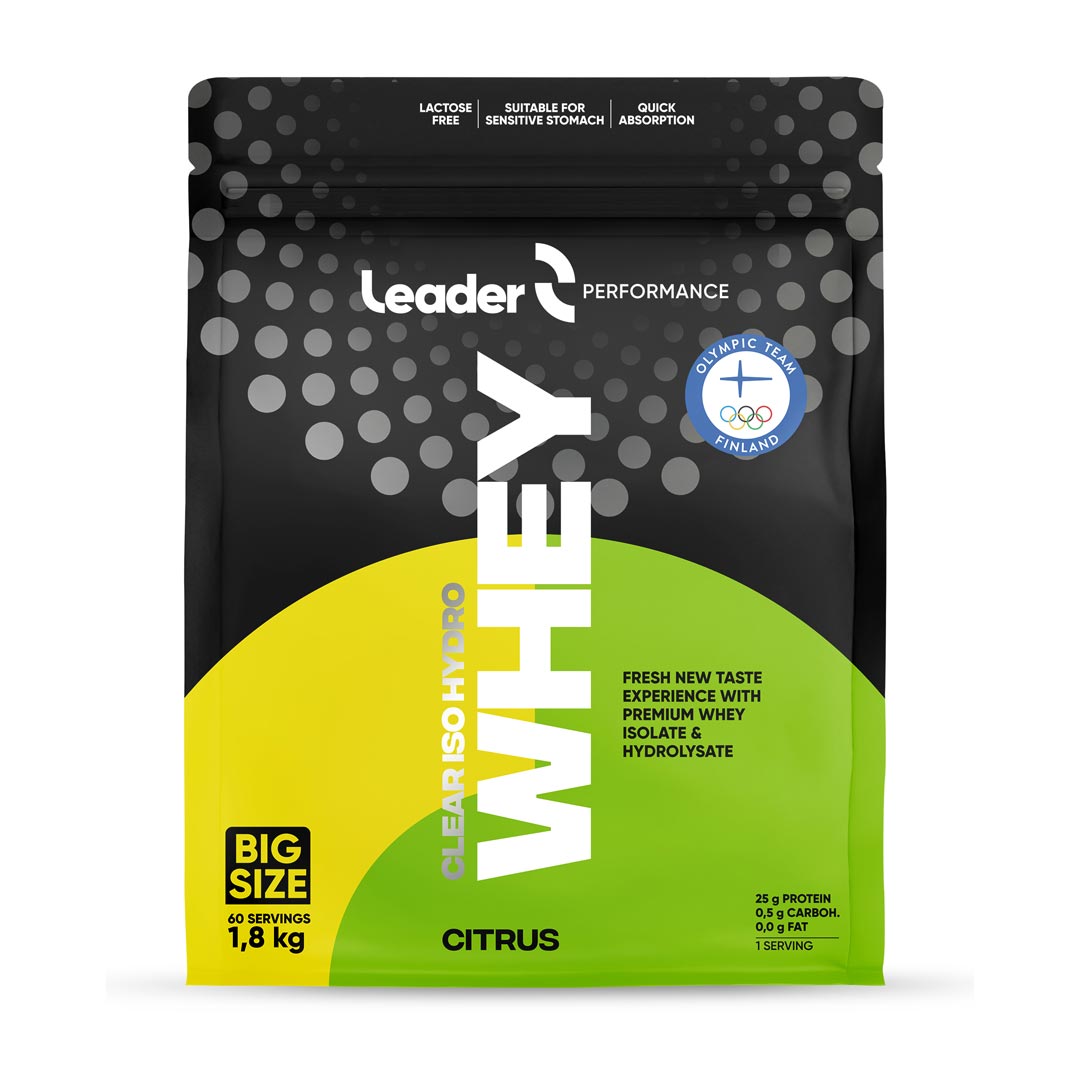 Leader Performance Whey Clear Iso-Hydro 1.8 kg Myseprotein