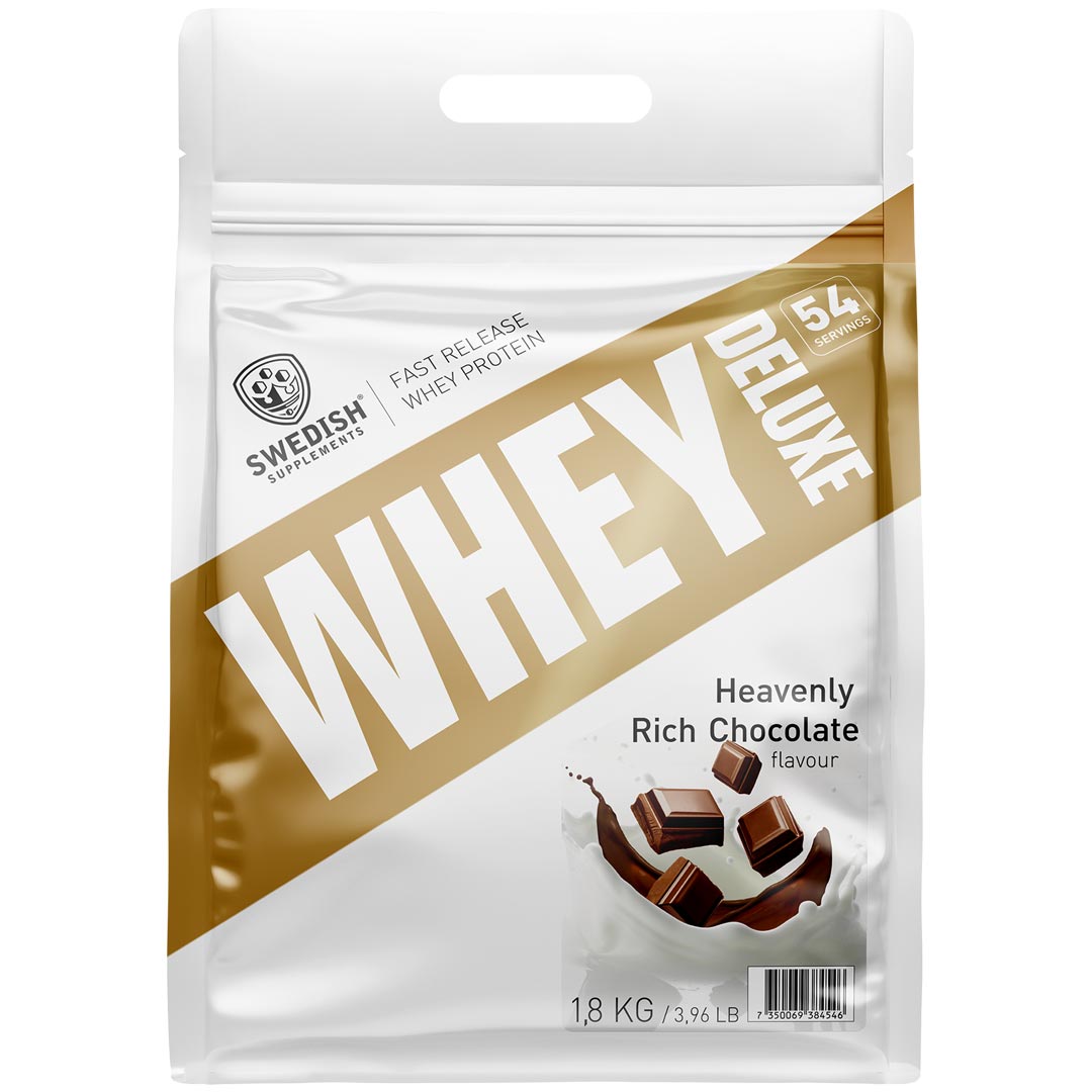 Swedish Supplements Whey Protein Deluxe 1.8 kg Myseprotein