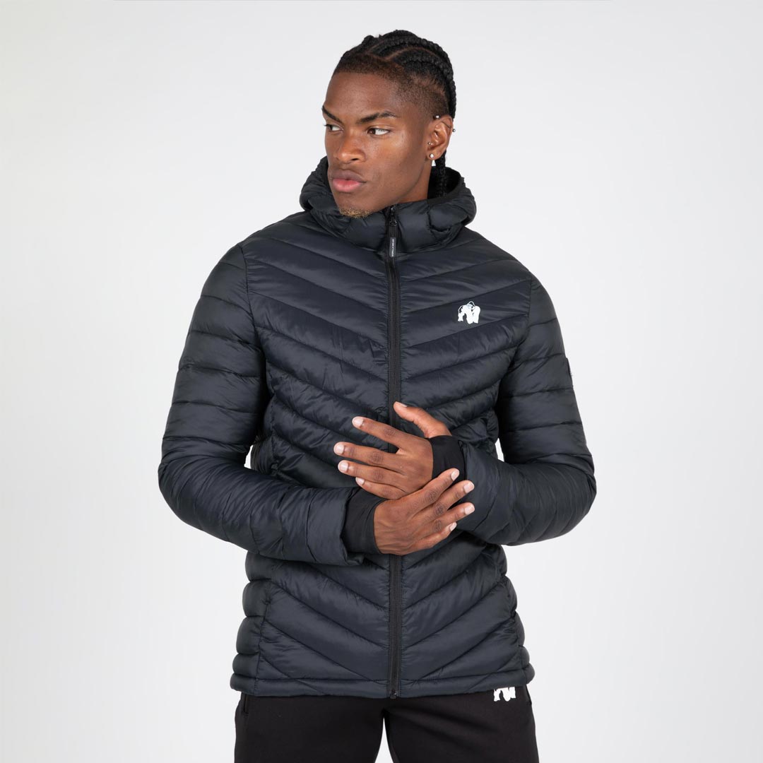 Gorilla Wear Osborn Puffer Jacket Black