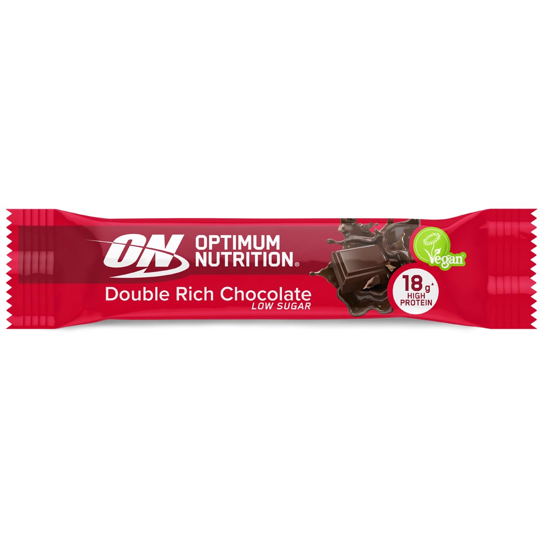 Optimum Nutrition Vegan Protein Bar 60 G Double Rich Chocolate