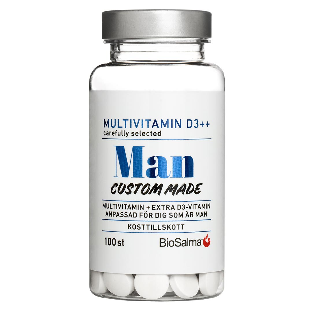 BioSalma Multivitamin Man D3++ 100 tabs