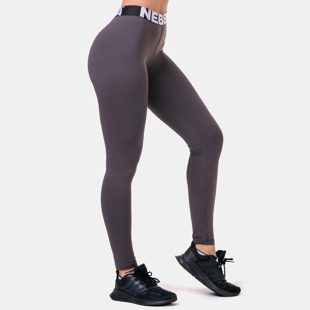 NEBBIA Squat HERO Scrunch Butt leggings Marron