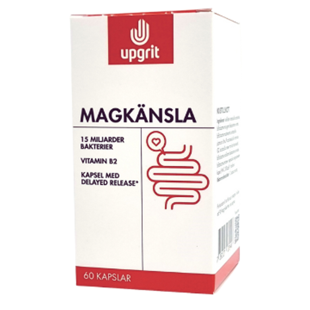 Upgrit Magkänsla Mjölksyrabakterier 60 caps