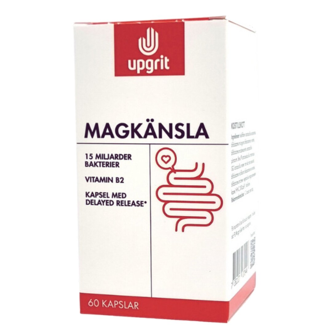 Upgrit Magkänsla Mjölksyrabakterier 60 caps