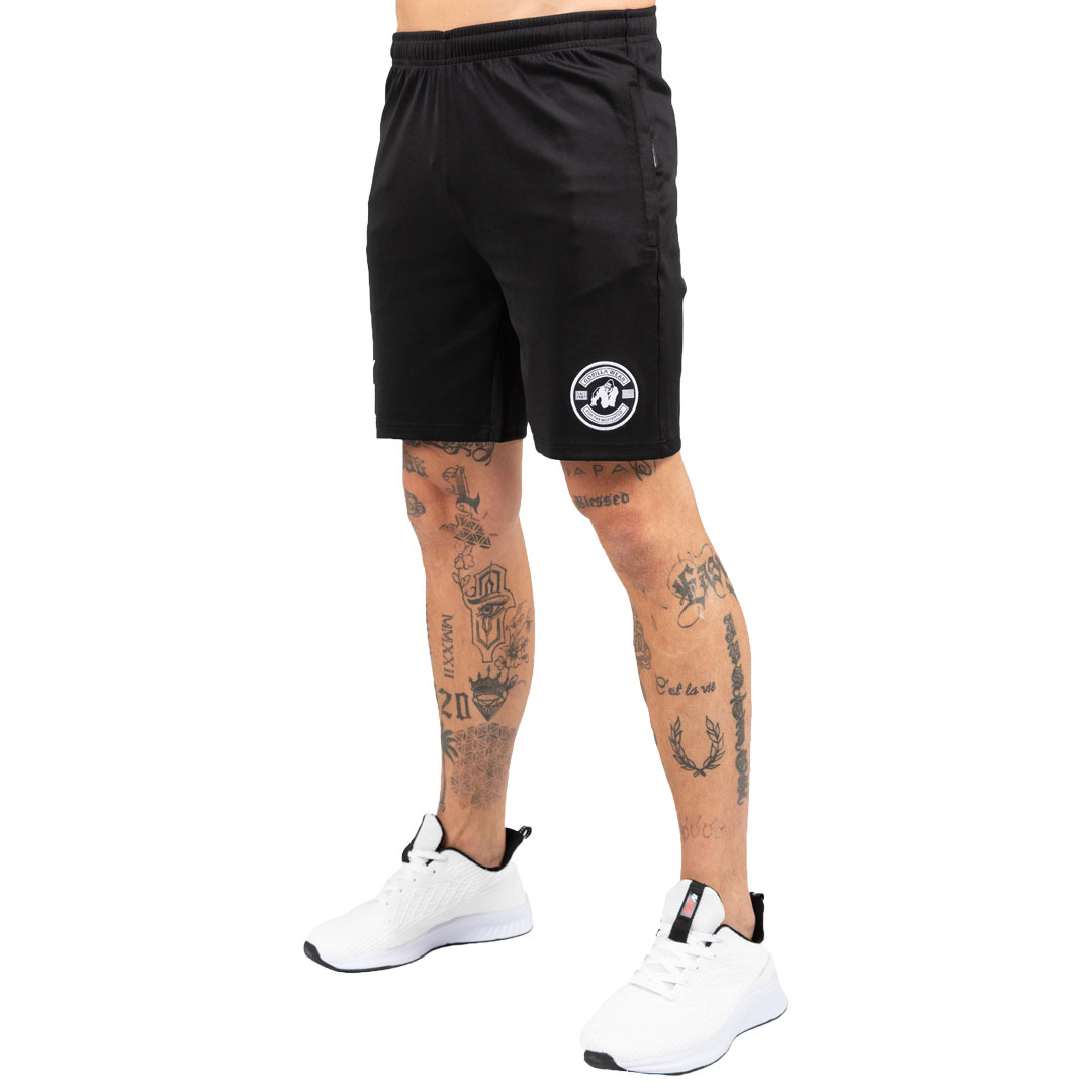 Gorilla Wear Vernon Track Shorts Black