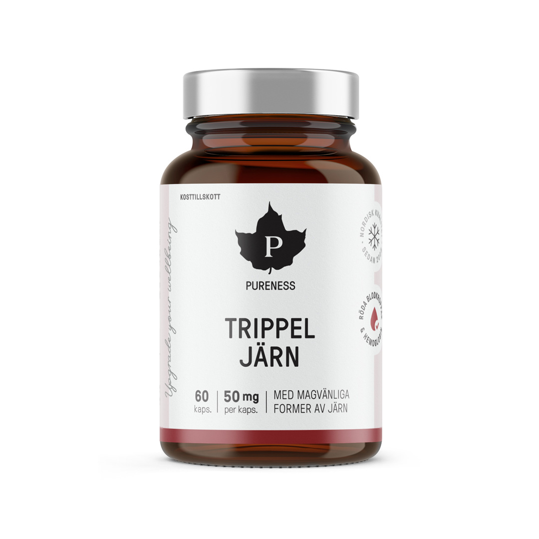 Pureness Trippel Järn 60 caps