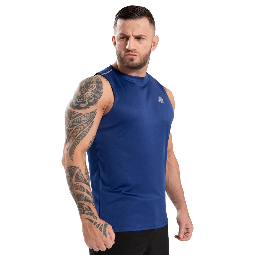 Gorilla Wear Easton Tank Top Blue