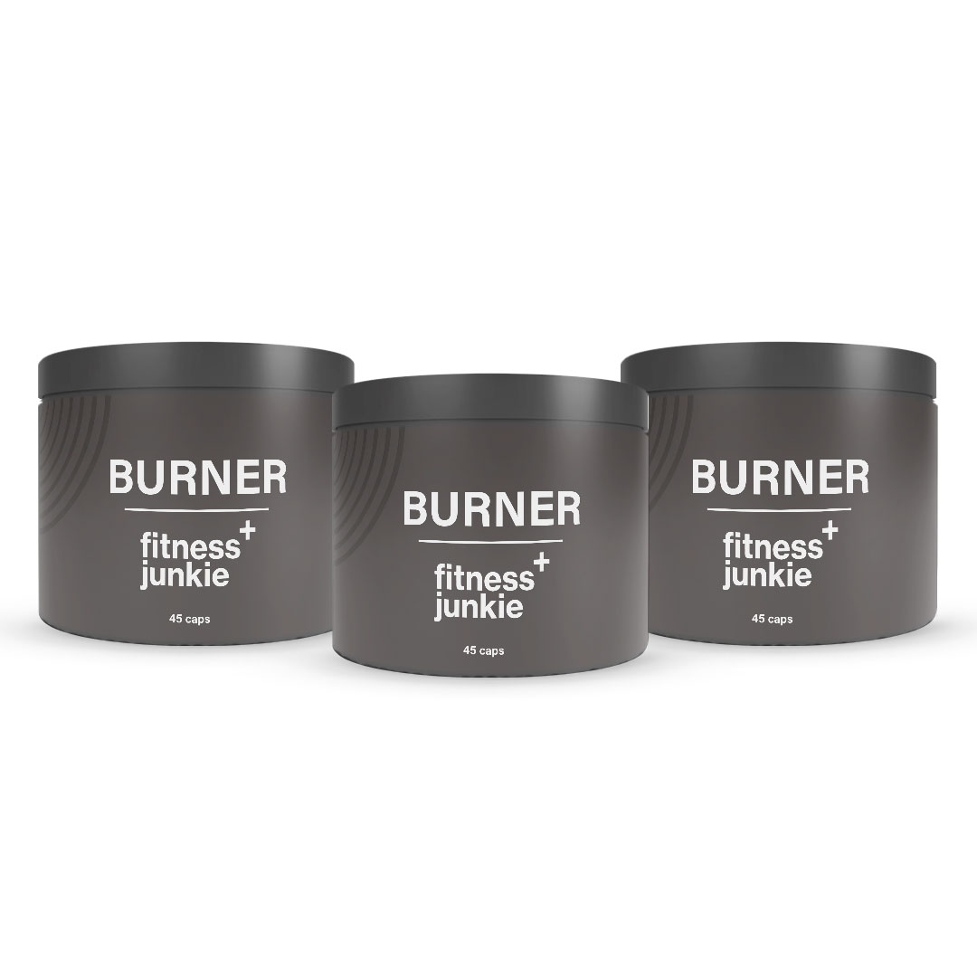 3 x fitnessjunkie Burner 45 caps