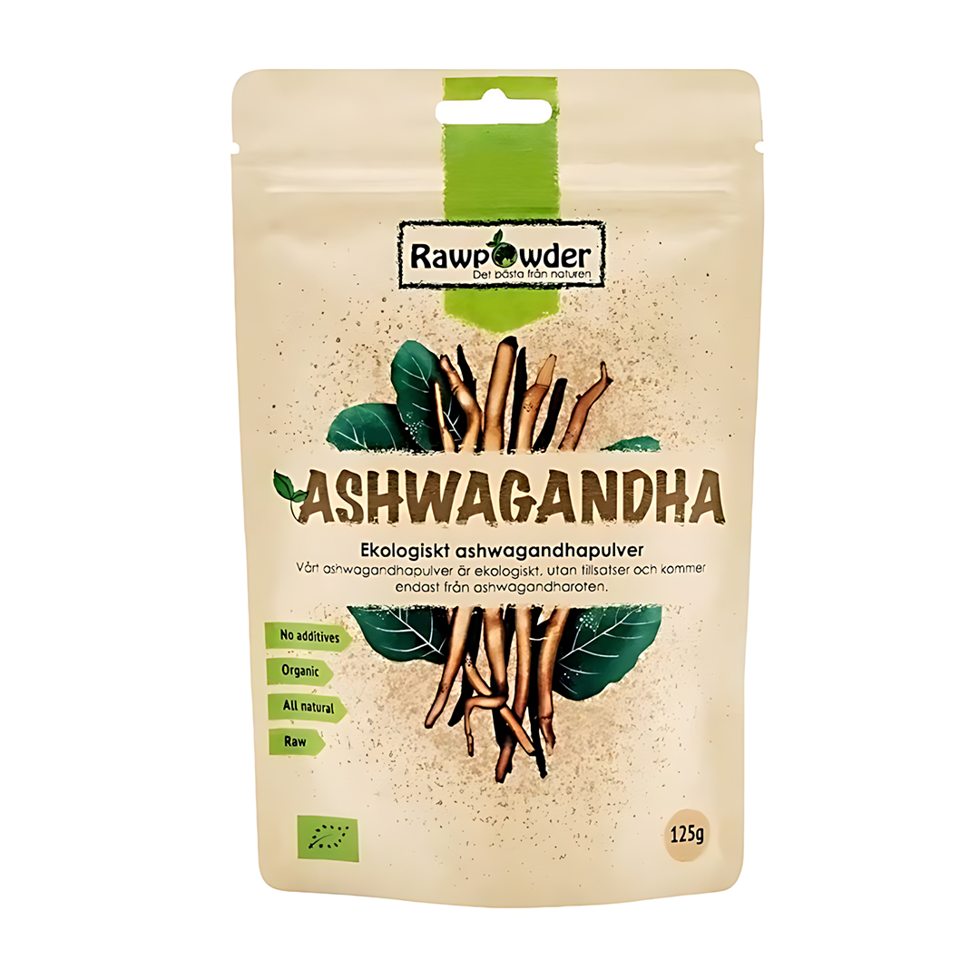 Rawpowder Ashwaganda pulver 125 g