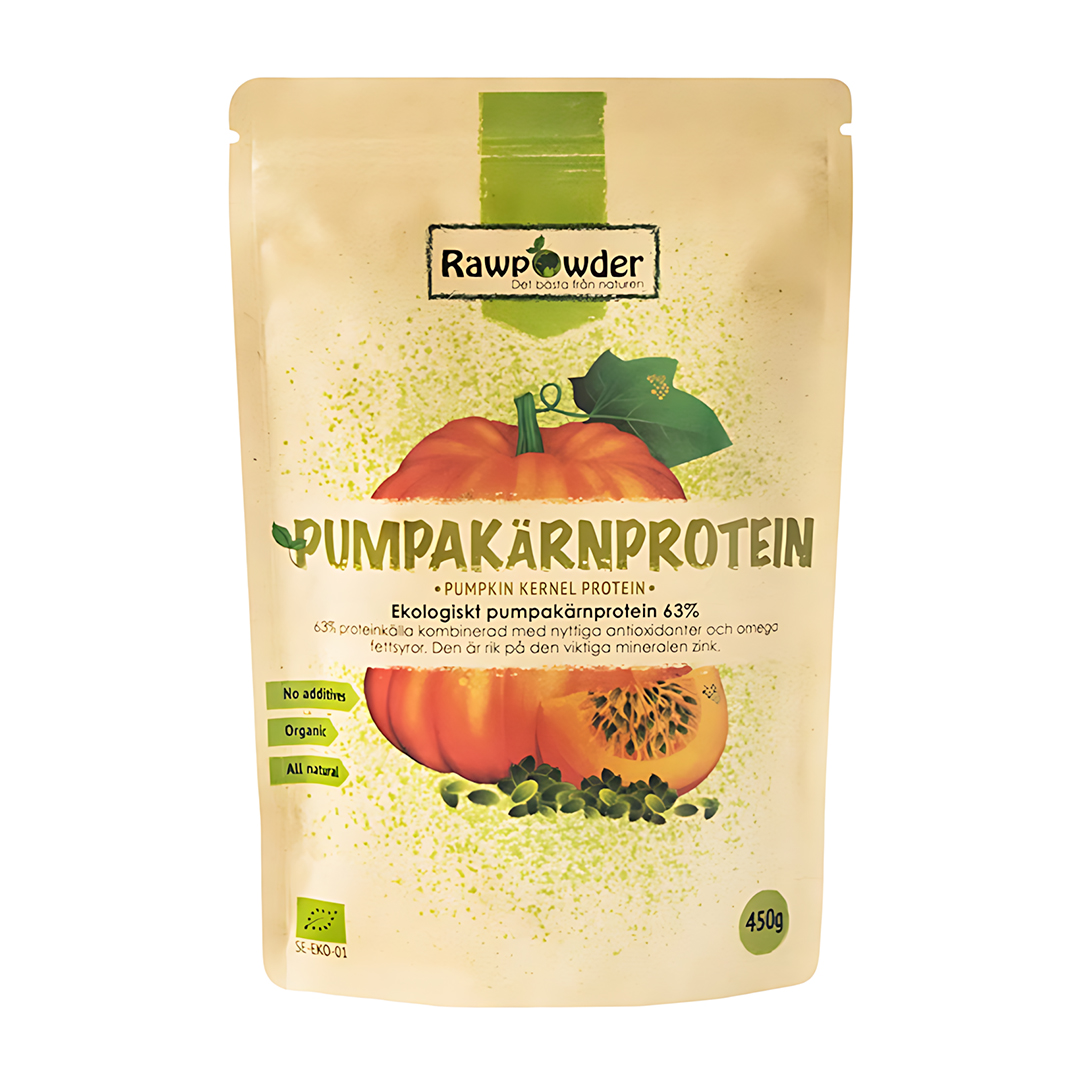 Rawpowder Gresskarkjerneprotein 450 g