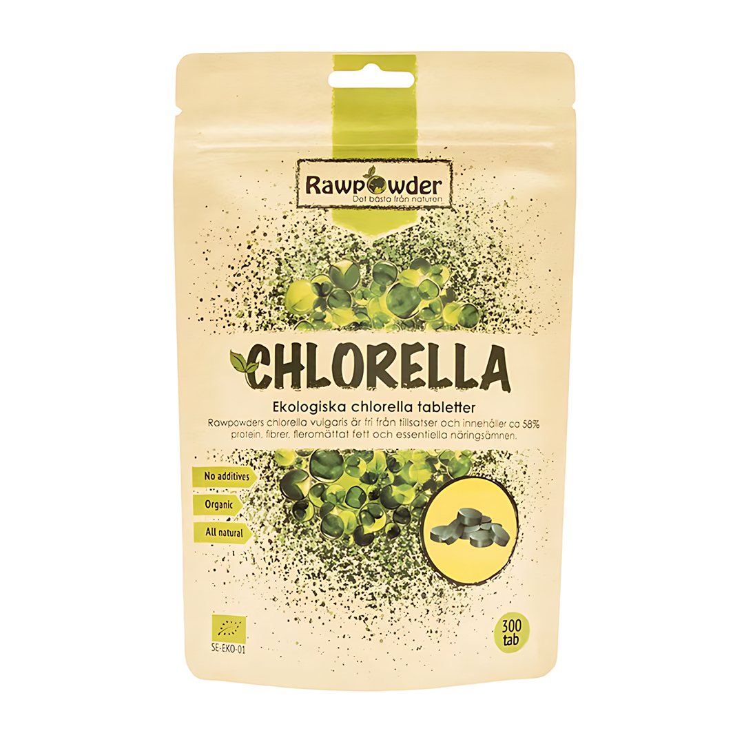 Rawpowder Chlorella 300 tabs