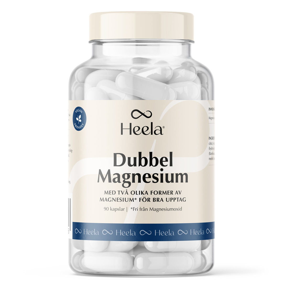 Heela dobbel magnesium 90 kaps