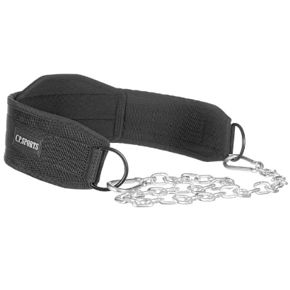 C.P. Sports Dip Belt Pro Black