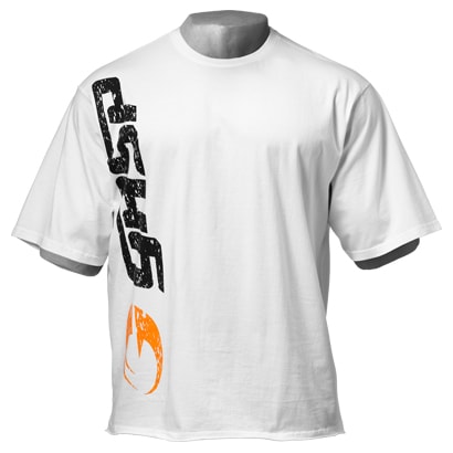 GASP Iron Tee White