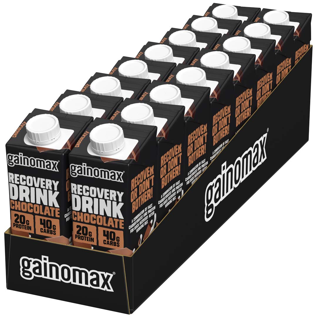 16 x Gainomax Recovery Mix 250 ml Mikspakke