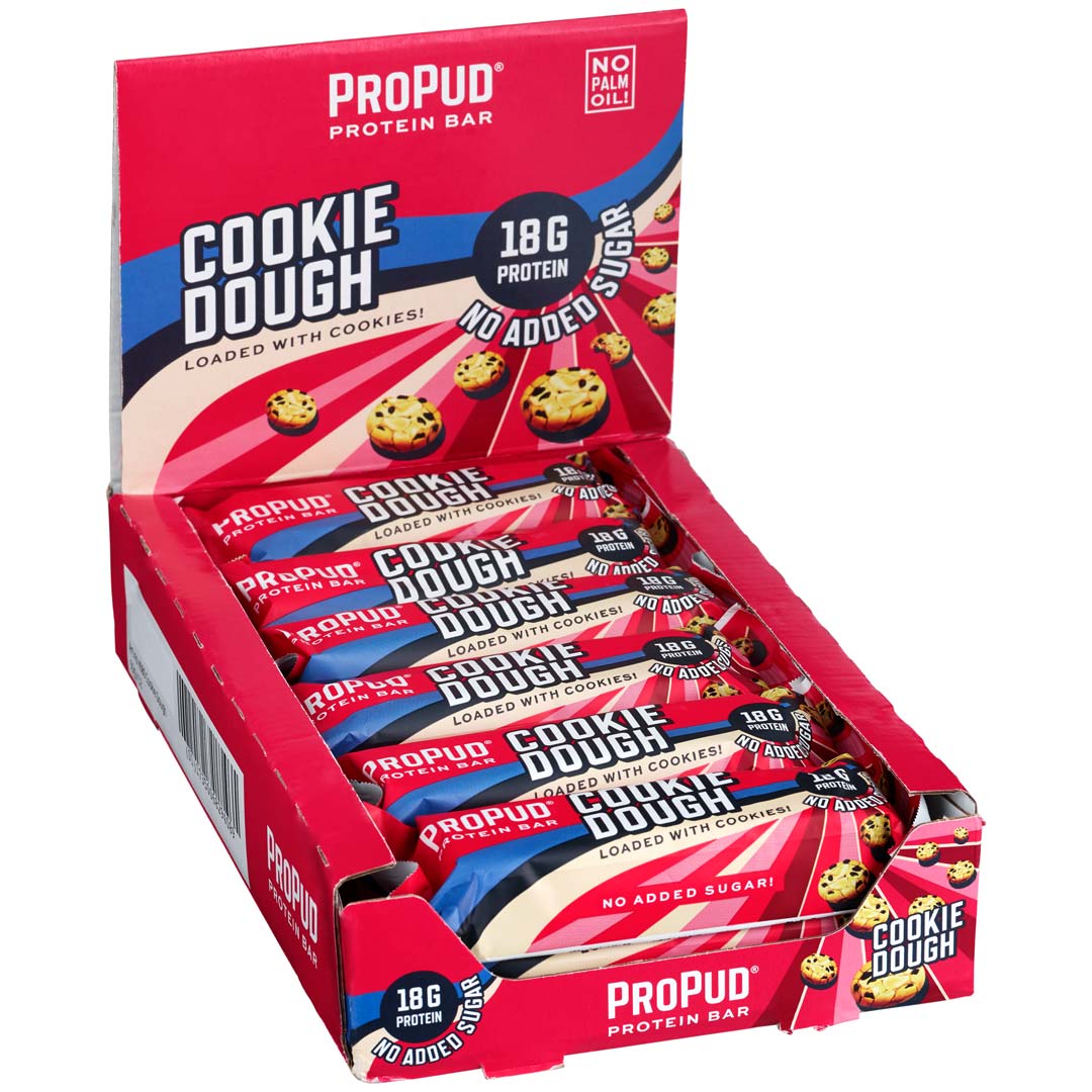 12 X Njie Propud Proteinbar 55 G Cookie Dough