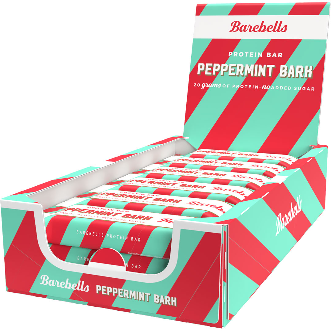 12 x Barebells Soft Bar 55 g Peppermint Bark