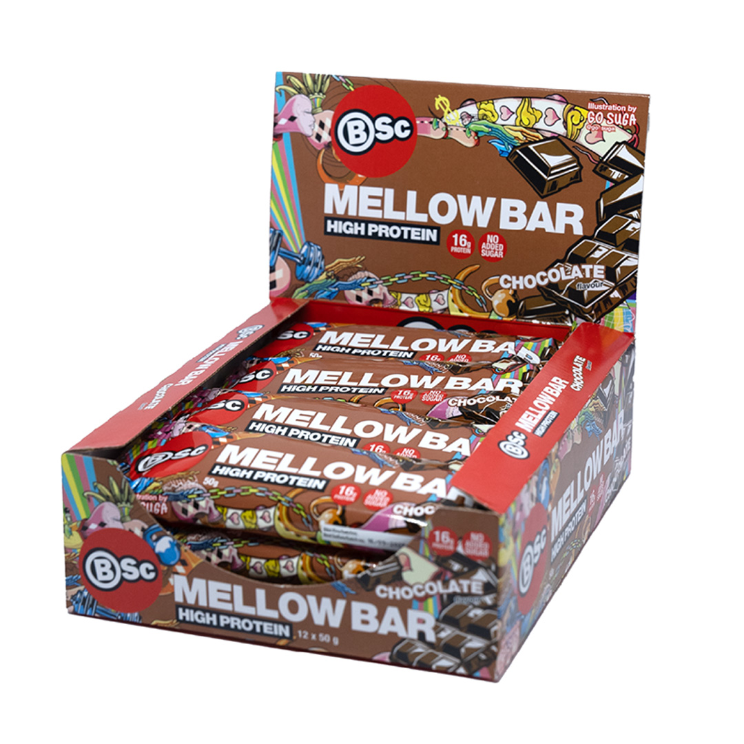12 x BSc Mellow Bar 50 g Chocolate