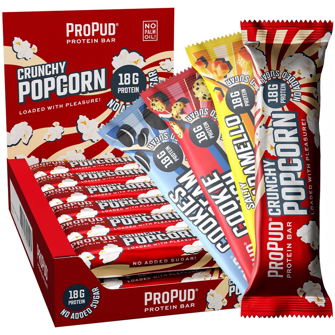 12 X Njie Propud Proteinbar 55 G Miksboks