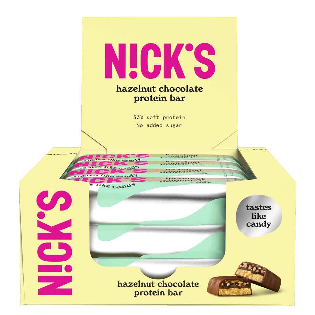 12 x NICKS Soft bar 50 g Hazelnut Chocolate