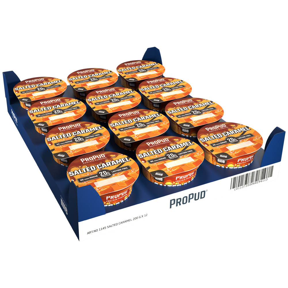 12 x NJIE ProPud 200 g Salted Caramel