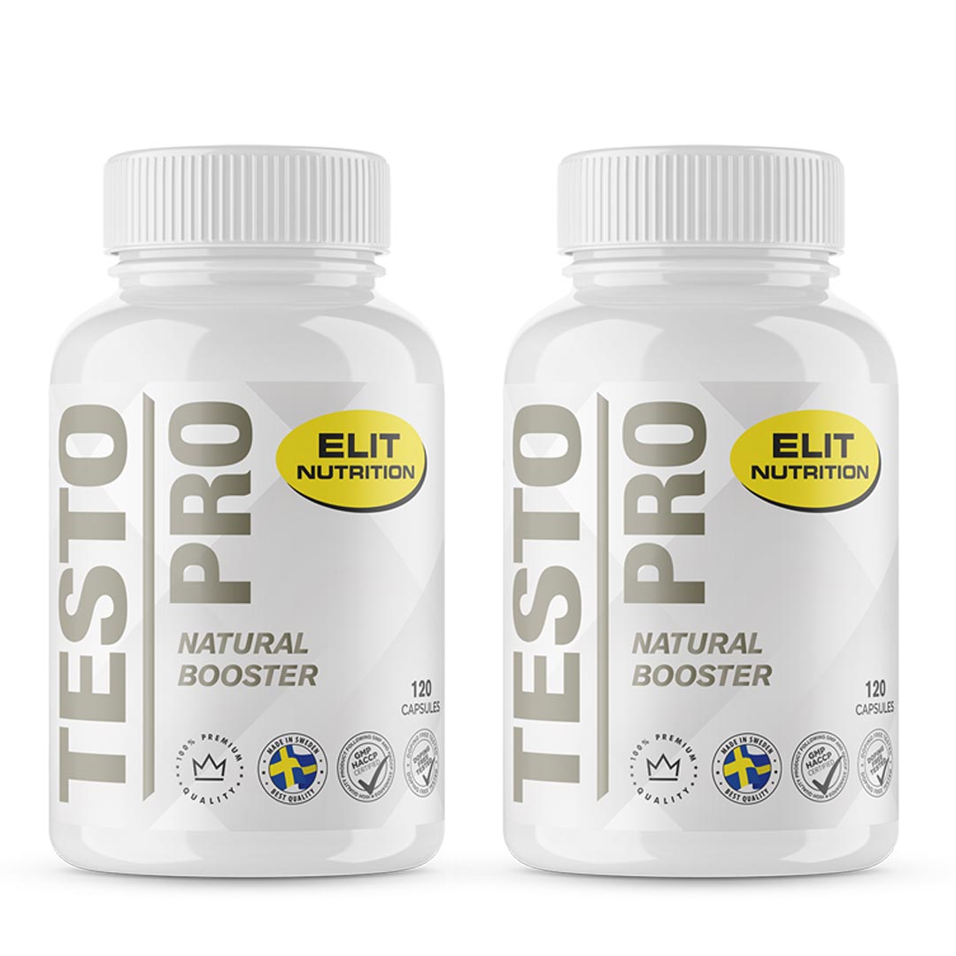 2 x Elit Nutrition Testo PRO 120 caps