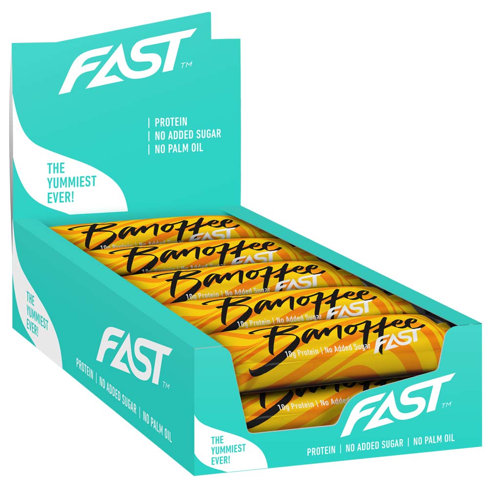 15 x FAST Sport Nutrition Enjoyment Bar 45 g Banoffee