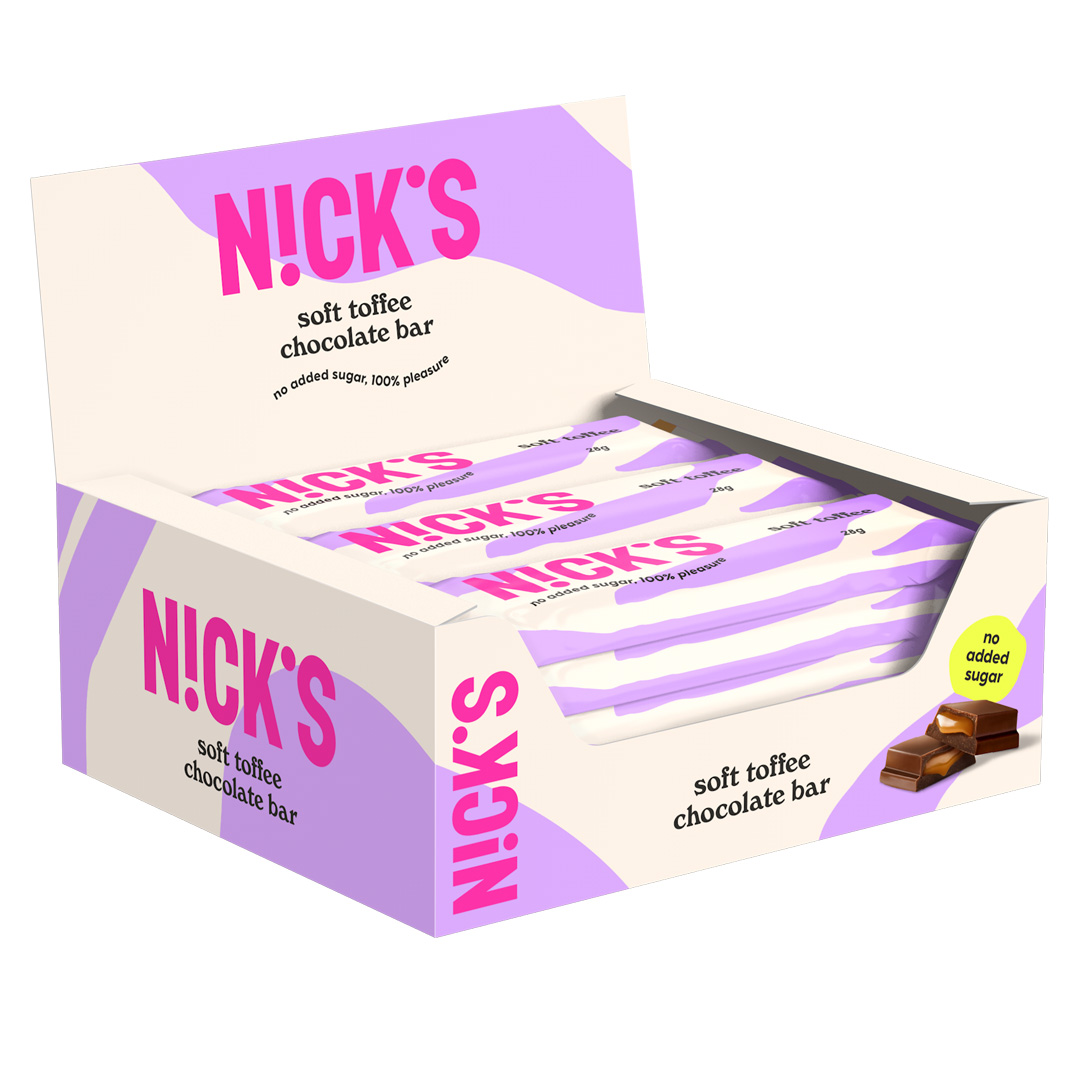 15 x Nicks Soft Toffee 28 g