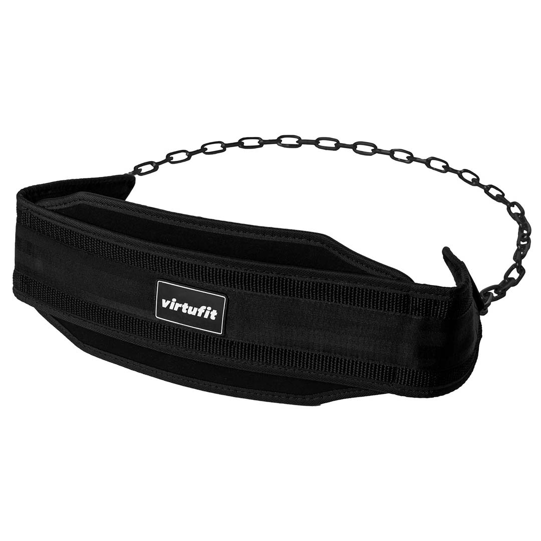 Virtufit Nylon Dip Belt Black