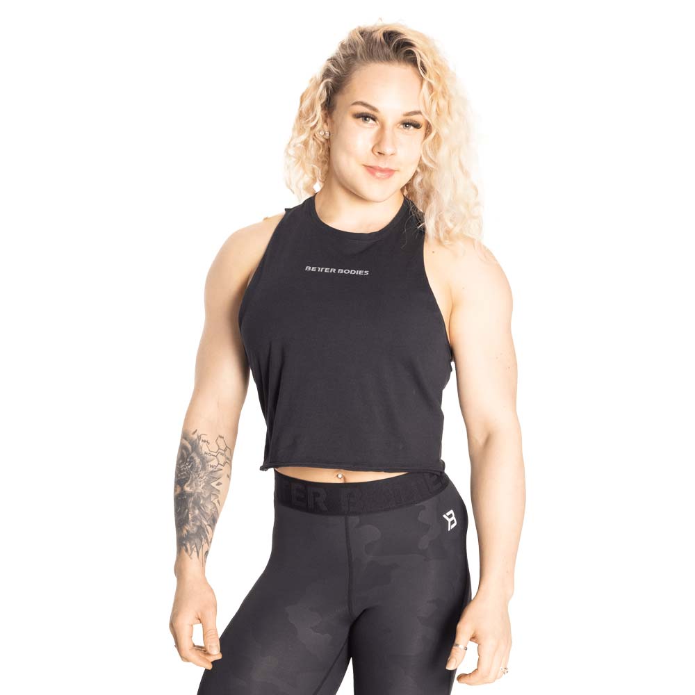 Better Bodies Fluid Loose Racerback Black