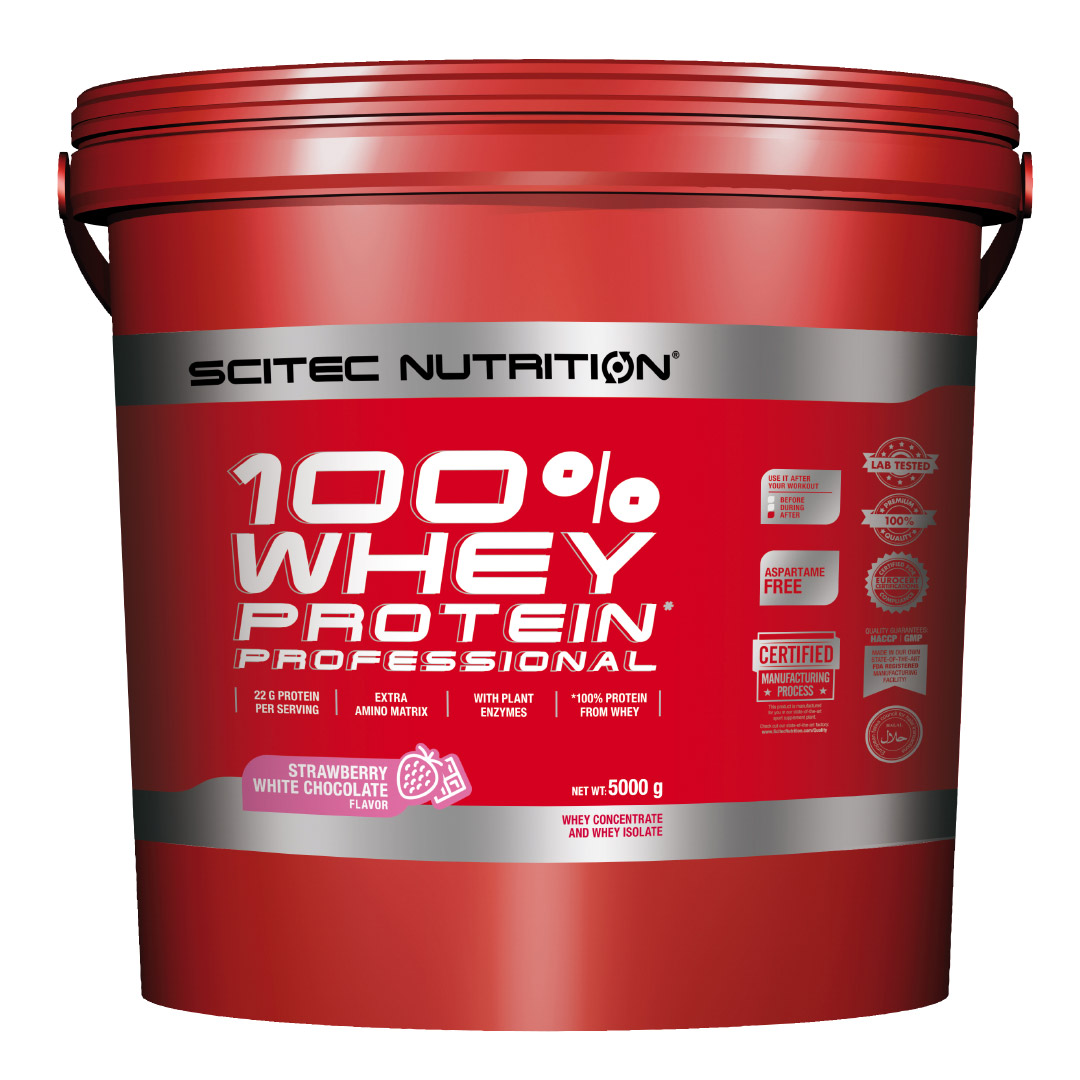 Scitec Nutrition 100% Whey Protein Professional 5 kg Myseprotein