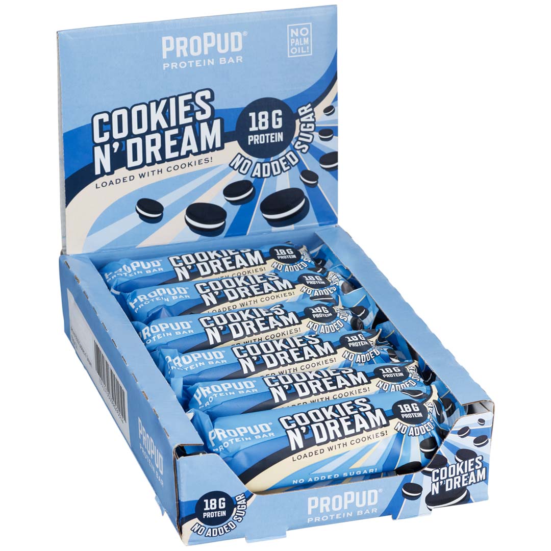 12 x NJIE ProPud Proteinbar 55 g Cookies n' Dream