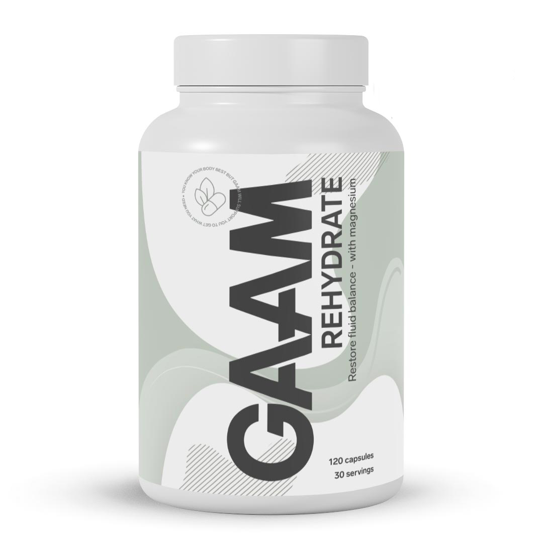 GAAM Rehydrate 120 caps