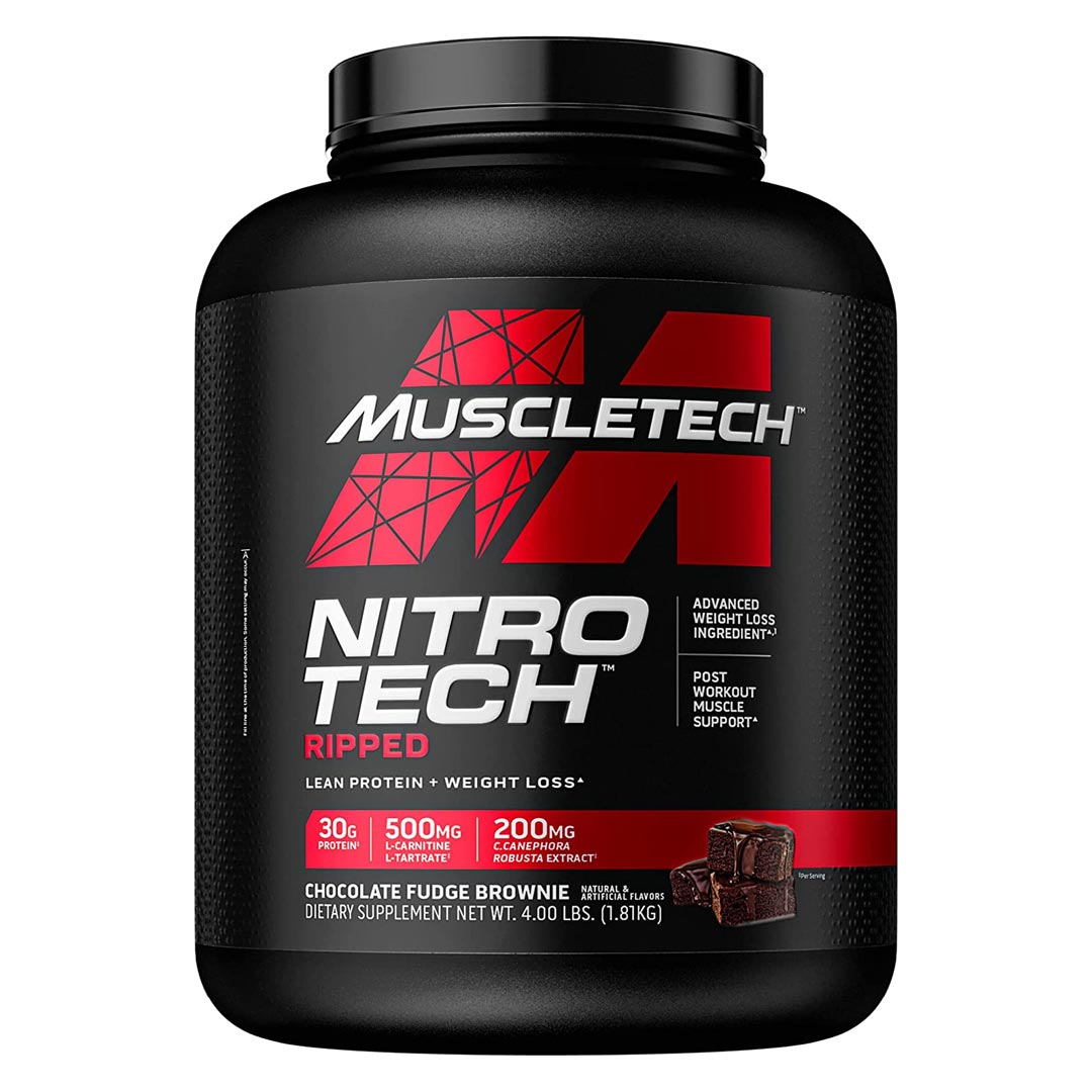 Muscletech Nitro-tech Ripped 1.8 Kg Chocolate Fudge Brownie