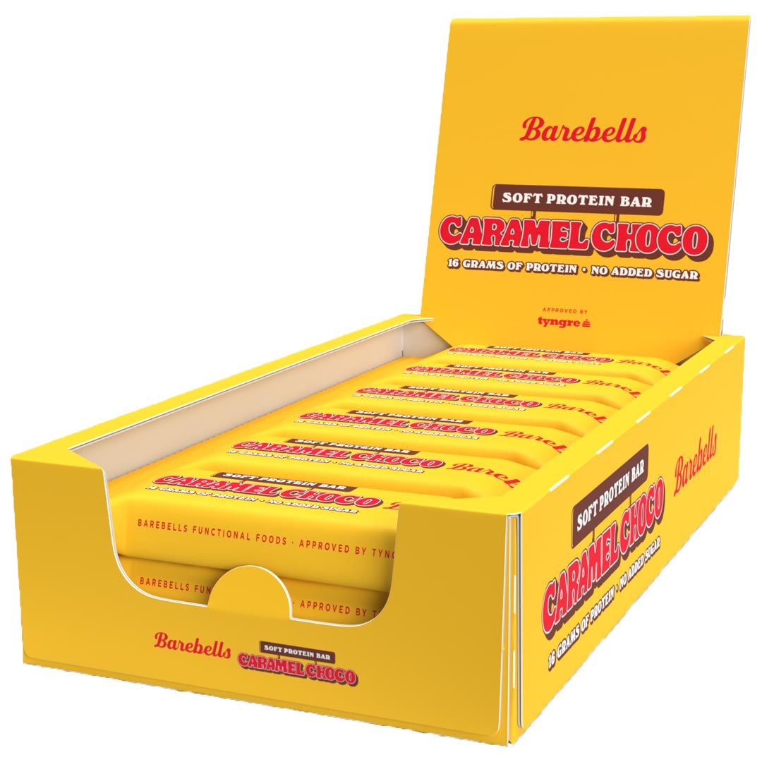 12 X Barebells Protein Bar 55 G Caramel Choco