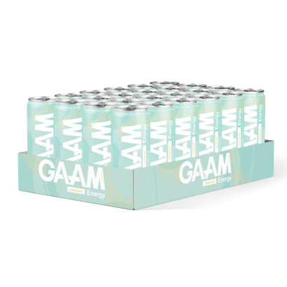 24 x GAAM Energy 330 ml Energidrikk