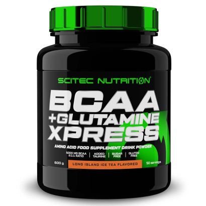 Scitec Nutrition BCAA + Glutamine Xpress Aminosyrer 600 g Scitec Nutrition BCAA + Glutamine Xpress Aminosyrer 600 g
