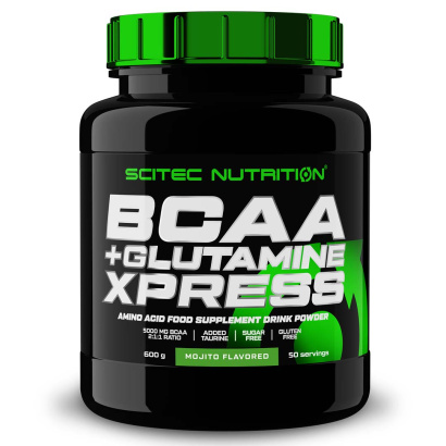 Scitec Nutrition BCAA + Glutamine Xpress Aminosyrer 600 g Scitec Nutrition BCAA + Glutamine Xpress Aminosyrer 600 g