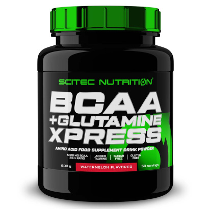 Scitec Nutrition BCAA + Glutamine Xpress Aminosyrer 600 g Scitec Nutrition BCAA + Glutamine Xpress Aminosyrer 600 g
