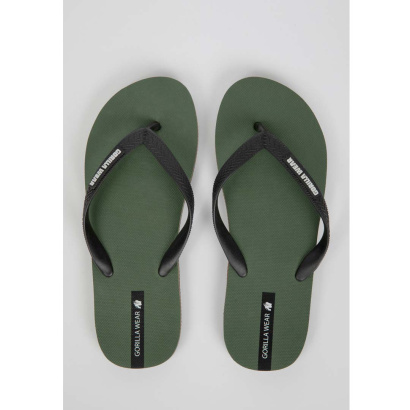 Gorilla Wear Kokomo Flip-Flops Army Green