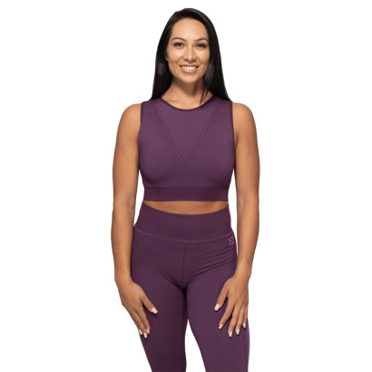 Better Bodies Roxy Seamless Top Royal Purple