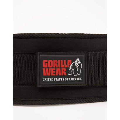 Gorilla Wear 4 Inch Women\'s Lifting Belt Black Gorilla Wear 4 Inch Women\'s Lifting Belt Black