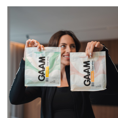 GAAM Clear Whey Proteinpulver 400 g
