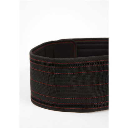 Gorilla Wear 4 Inch Nylon Belt Black/Red