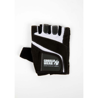 Gorilla Wear Womens Fitness Gloves Black/White